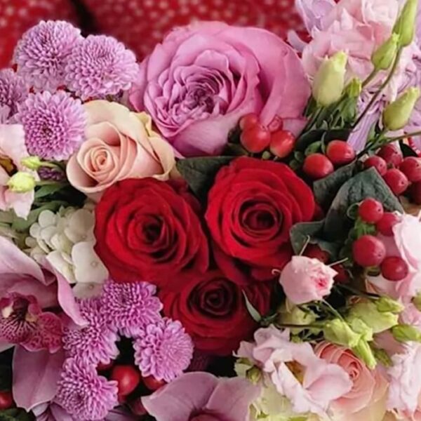 Bouquet La fushia
