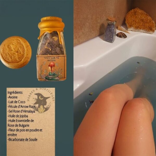 Lait de bain apaisant